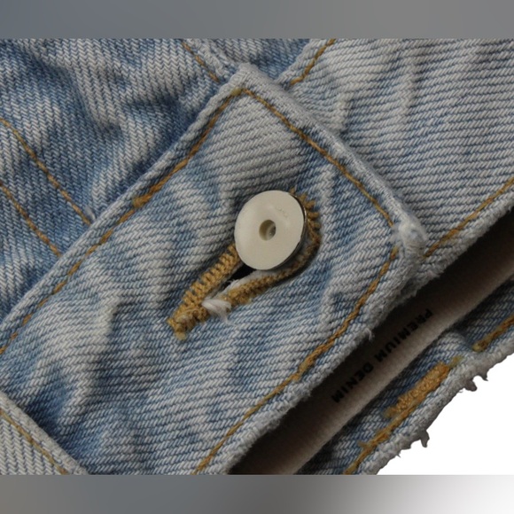 SLVRLAKE Heartbreak Hotel London Ankle High Rise Straight Leg Jeans 25 - Picture 8 of 9